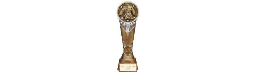 IKON MARTIAL ARTS TROPHY - 5 SIZES - 12.5CM - 22.5CM